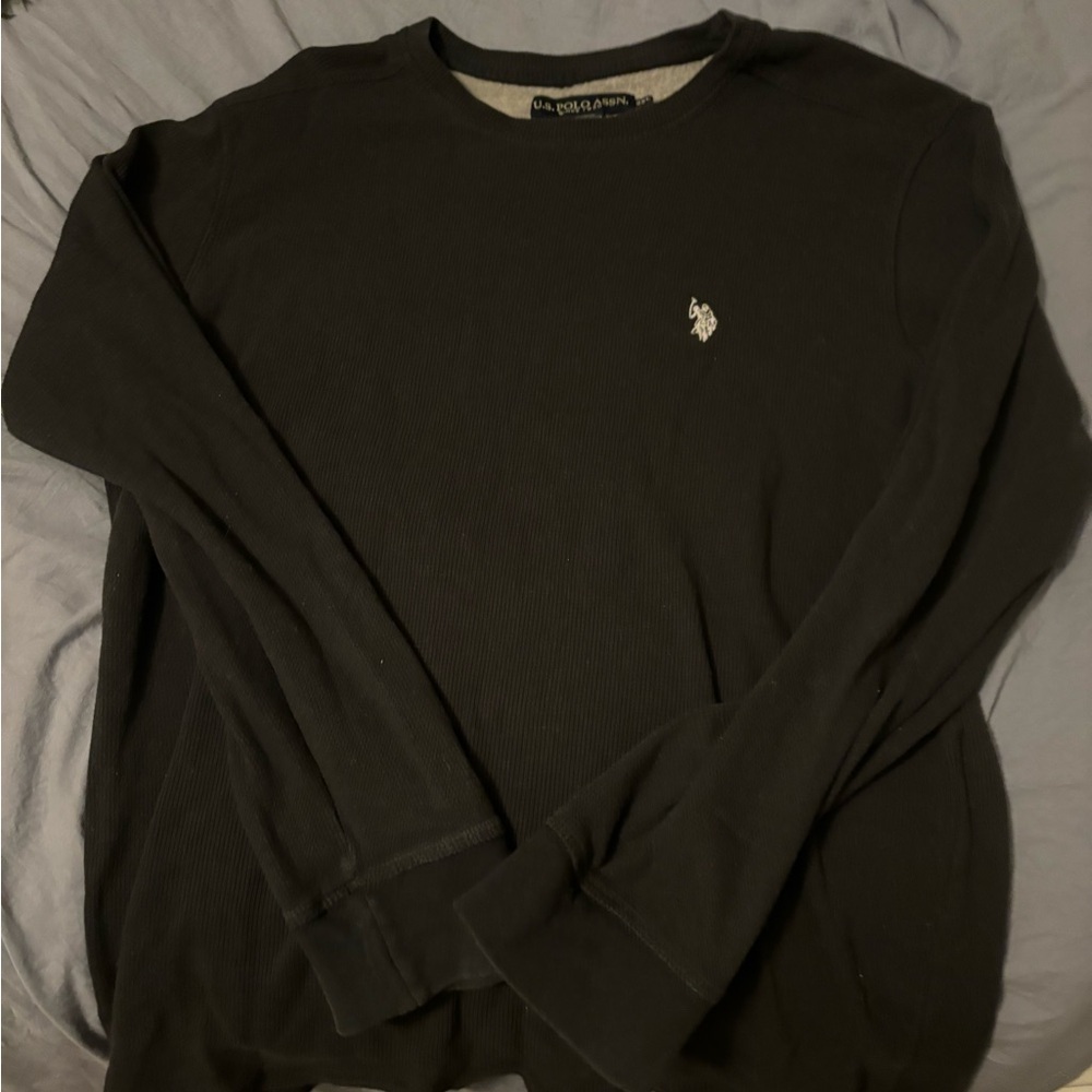 U.S. Polo Assn 2XL Men’s Longsleeve Shirt 100% Cotton NWOT Gray